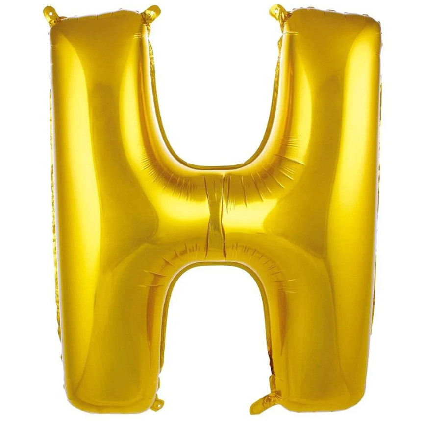 Folyo Balon Gold H 40 İnç 100 Cm